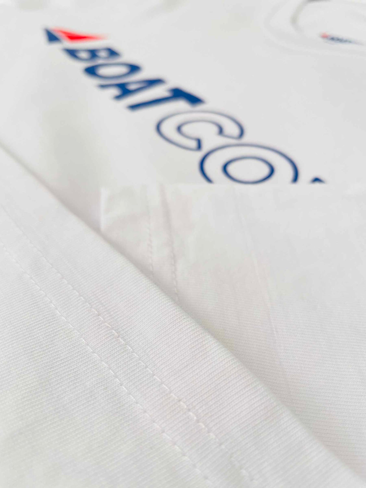 B2 Boat Cove Logo Active Tee - White T-Shirt